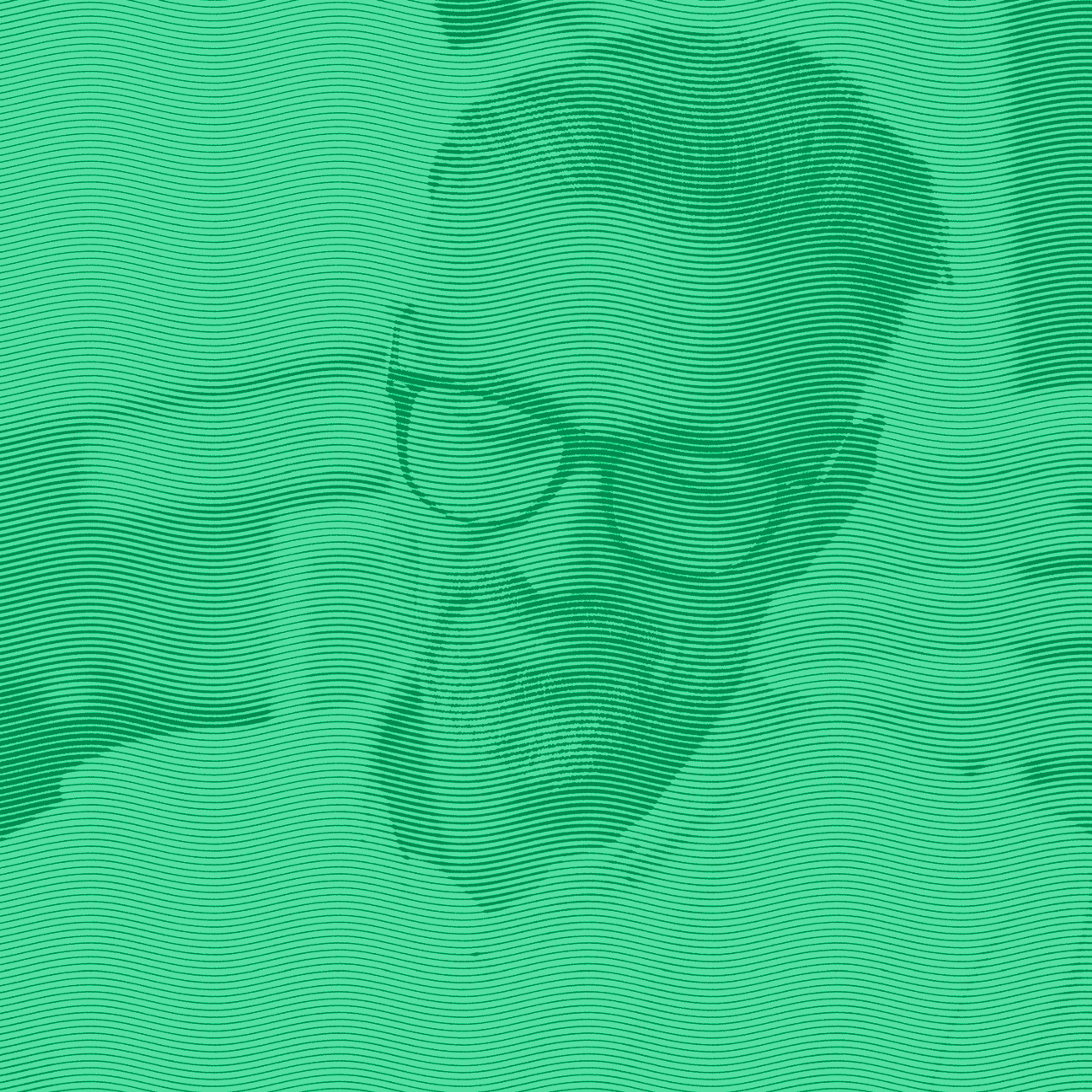man with glasses and collared shirt - with textured green overlay 