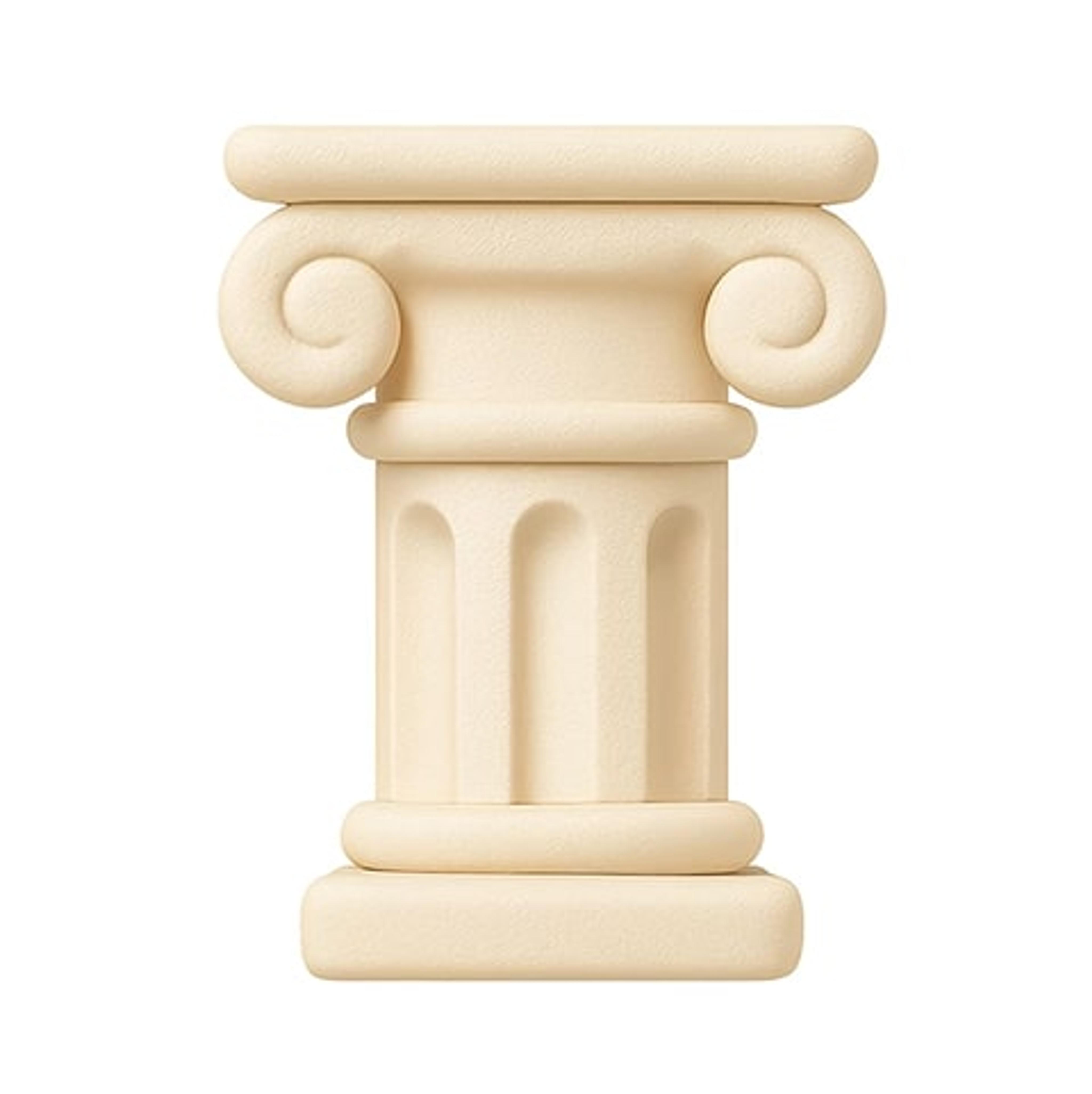 3d Icon Column