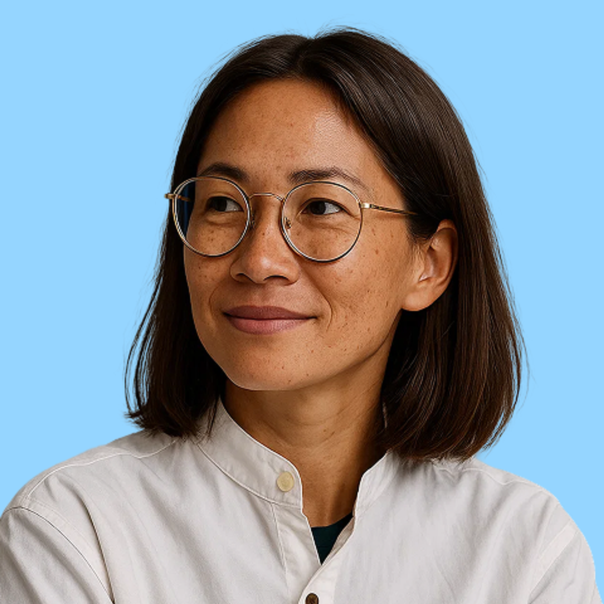 Advisor smiling