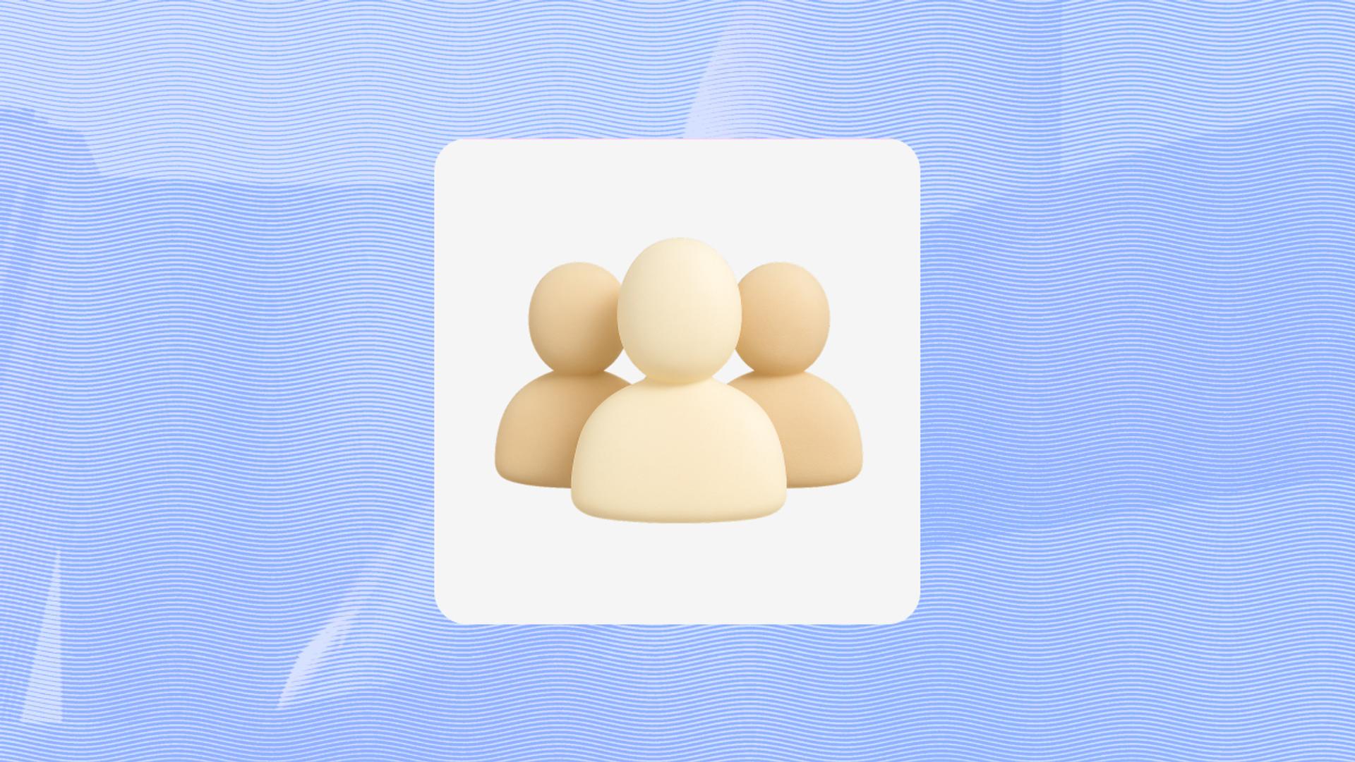 Icon of 3 people