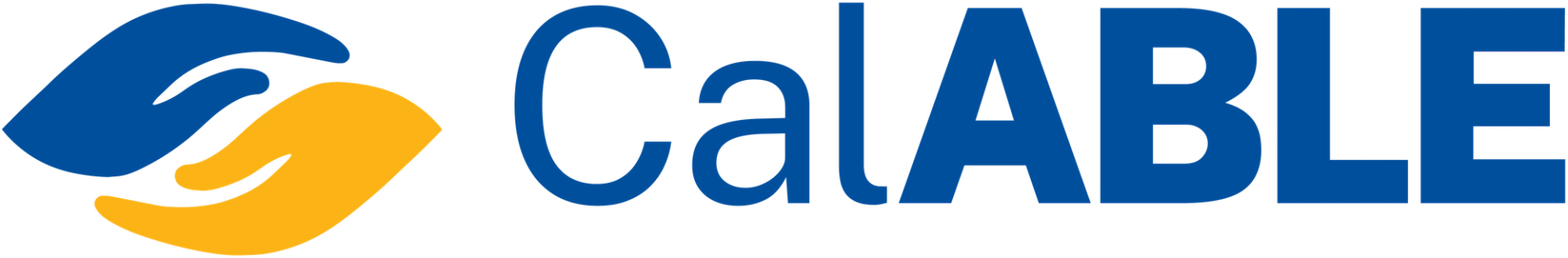 CalABLE logo with hands