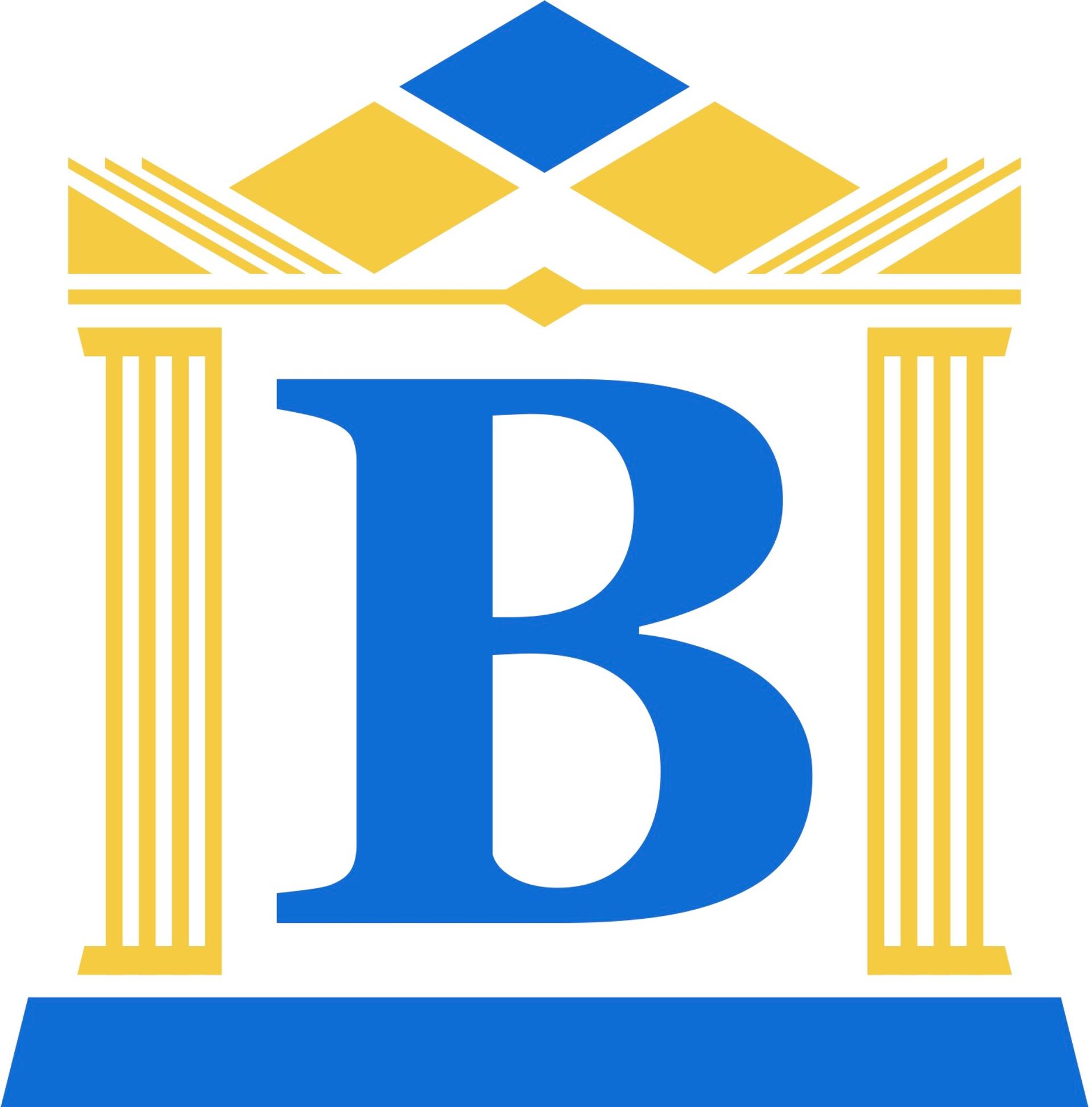 B logo