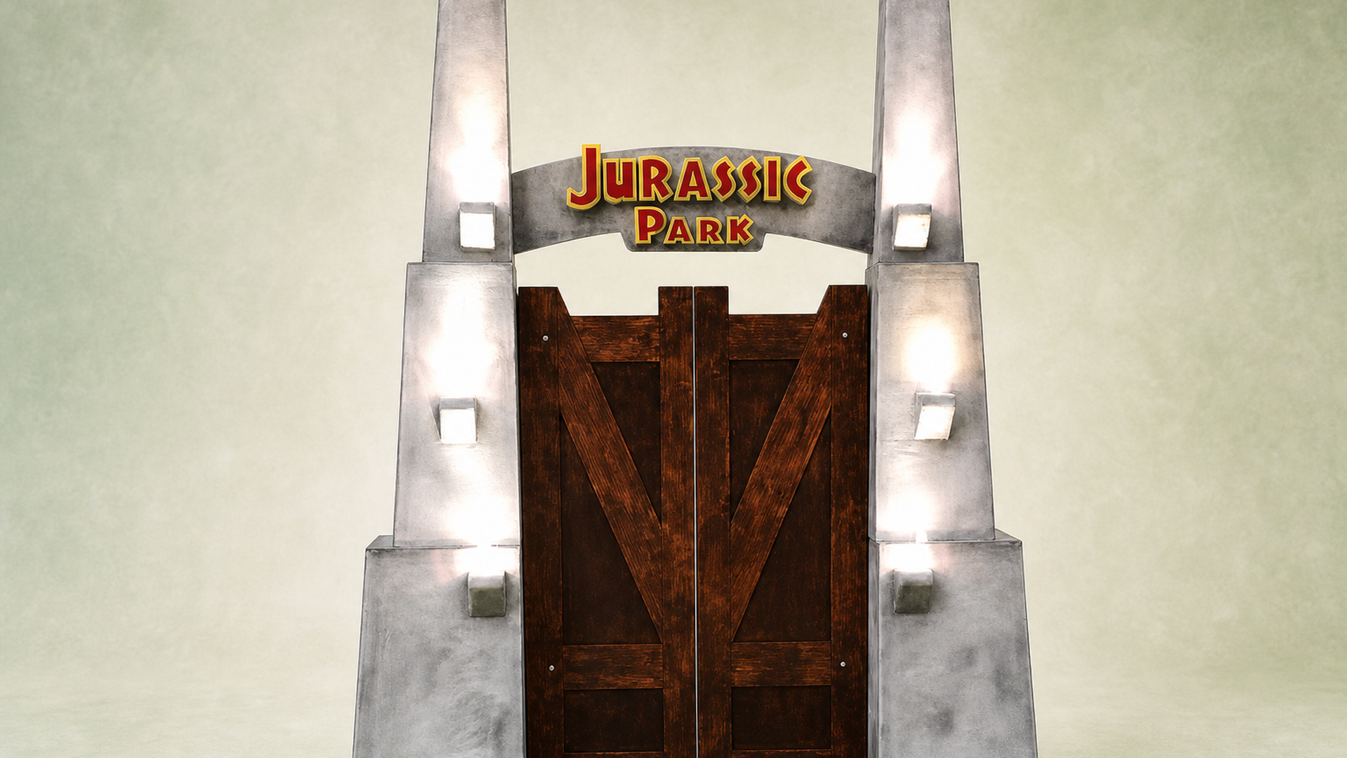 Jurassic Park Gates