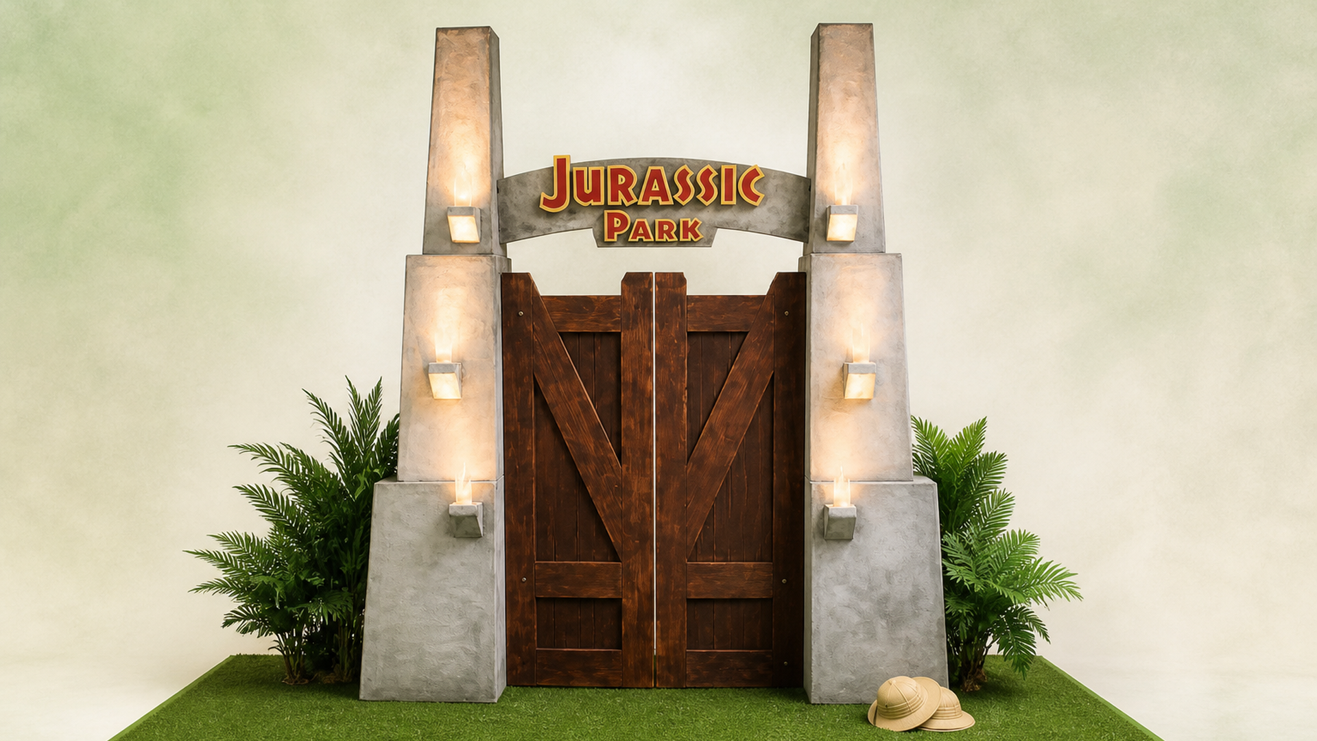 Jurassic Park Gates