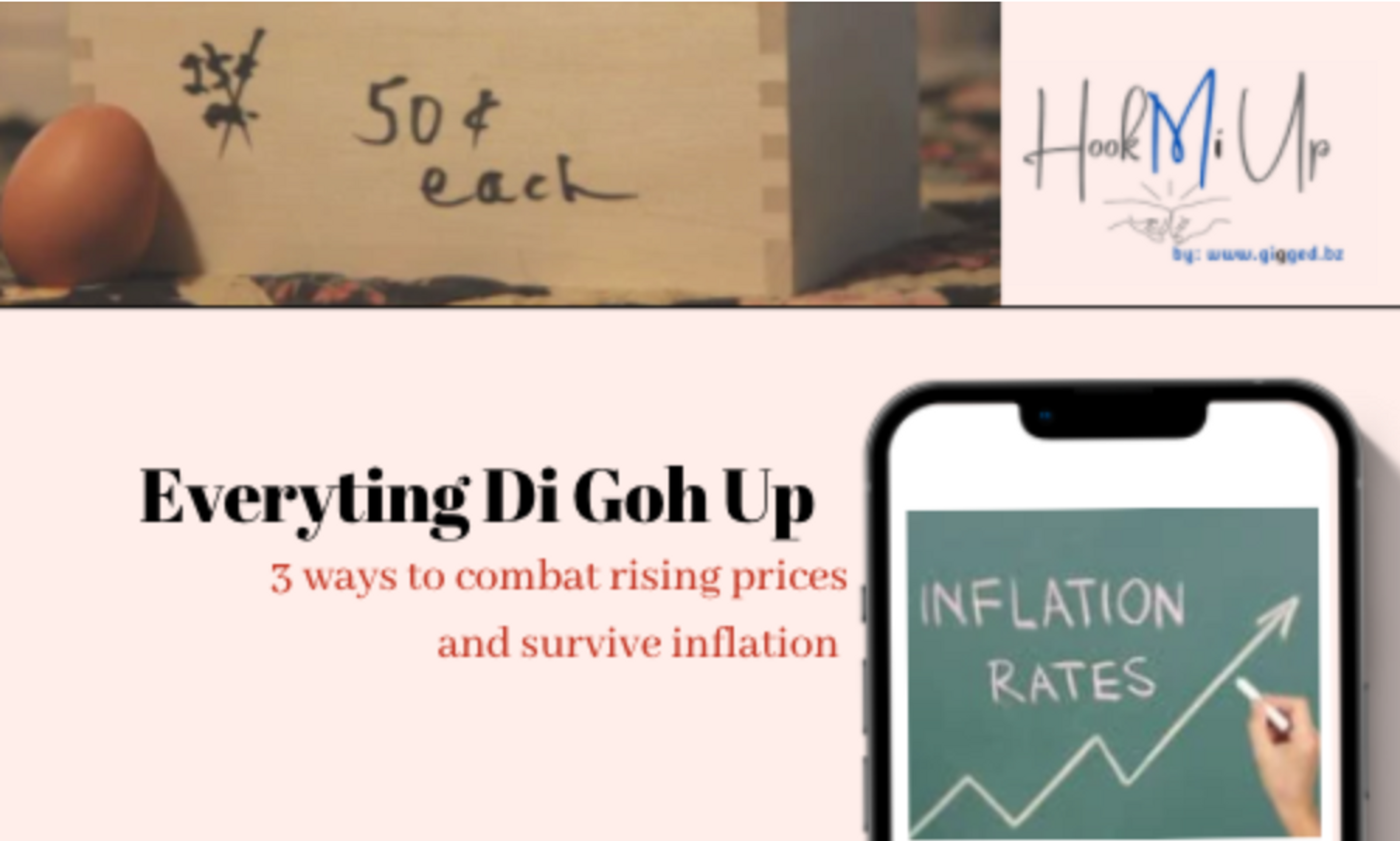 3 ways to combat rising prices and survive inflation