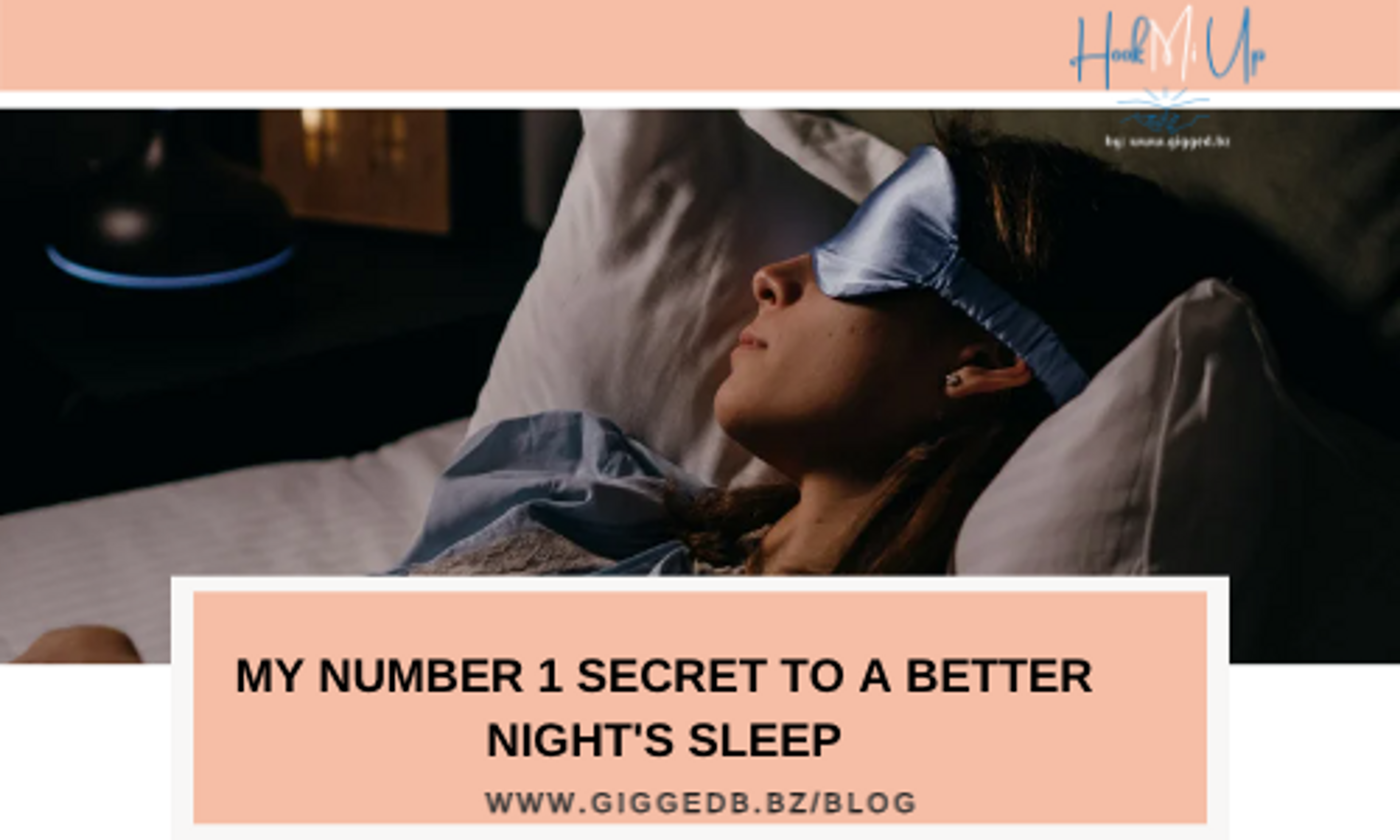 my number 1 secret to a better night's sleep