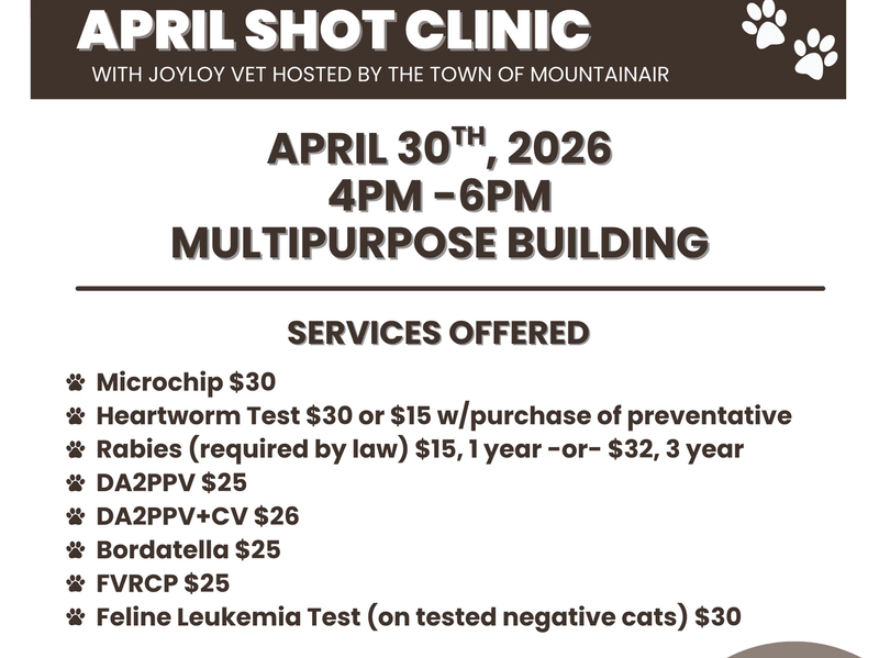 Featured image of April Shot Clinic