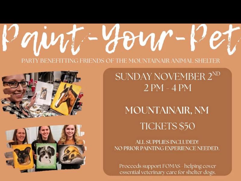 Featured image of Paint-Your-Pet Fundraiser