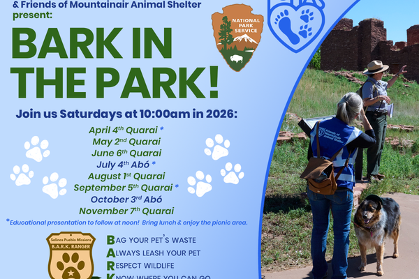 B.A.R.K. in the Park - April 4th @ Quarai