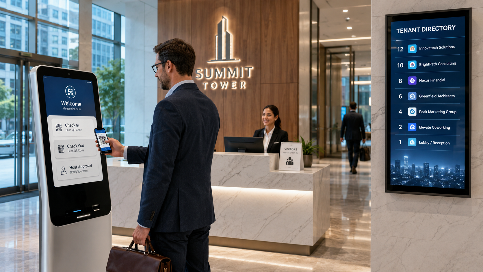 Multi-Tenant Visitor Management System for Commercial Buildings & Coworking Spaces (2026)