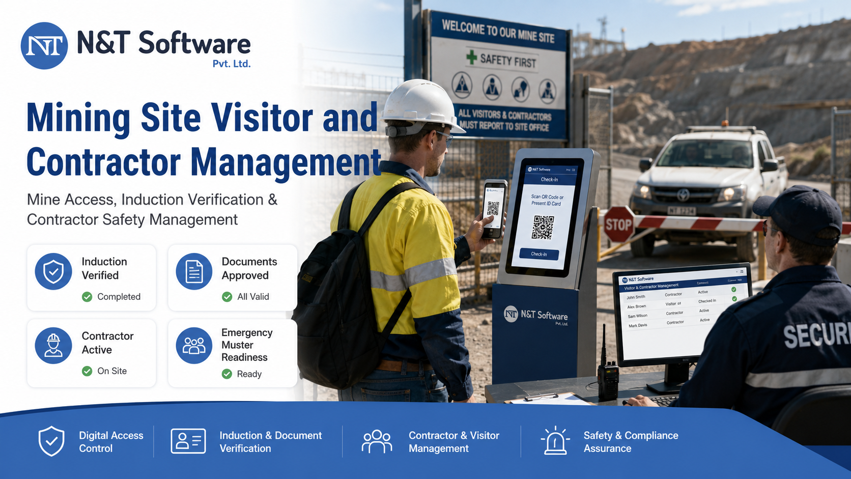Mining Site Visitor & Contractor Management: Access, Induction & Safety Guide 2026