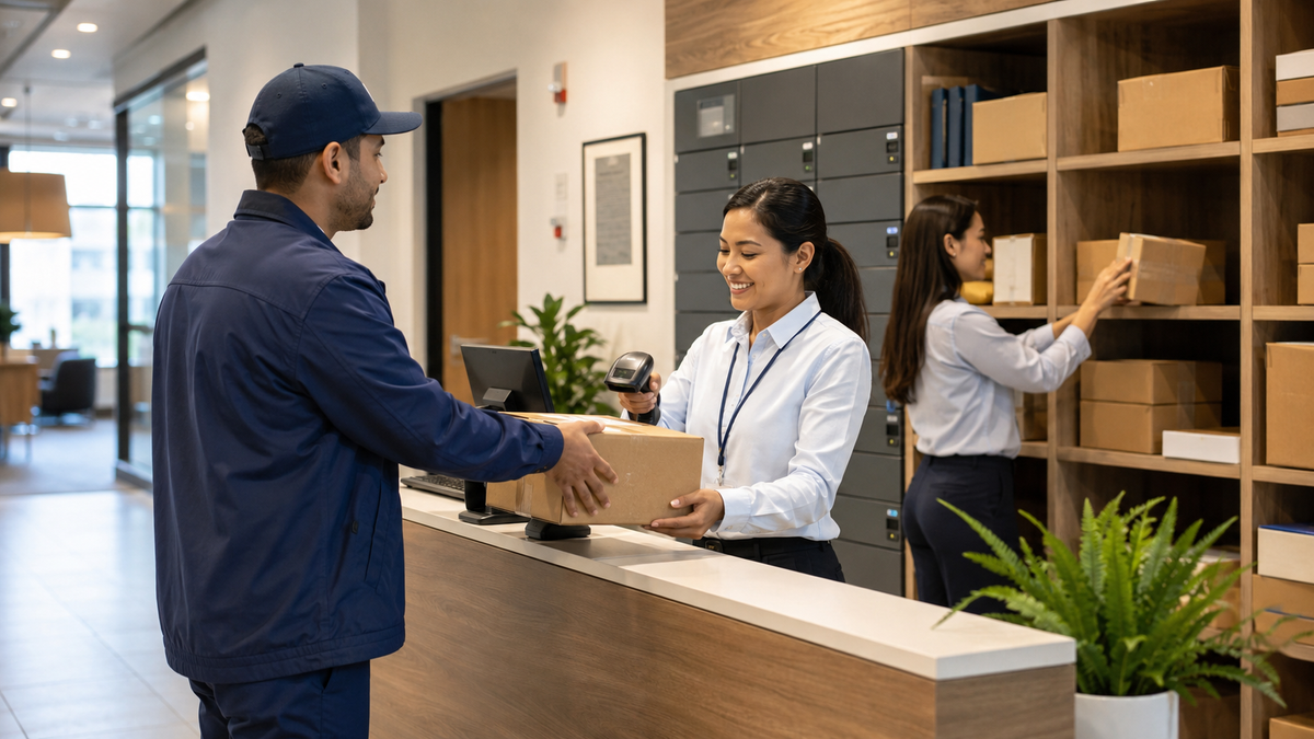 Delivery and Courier Management System for Offices & Corporate Buildings