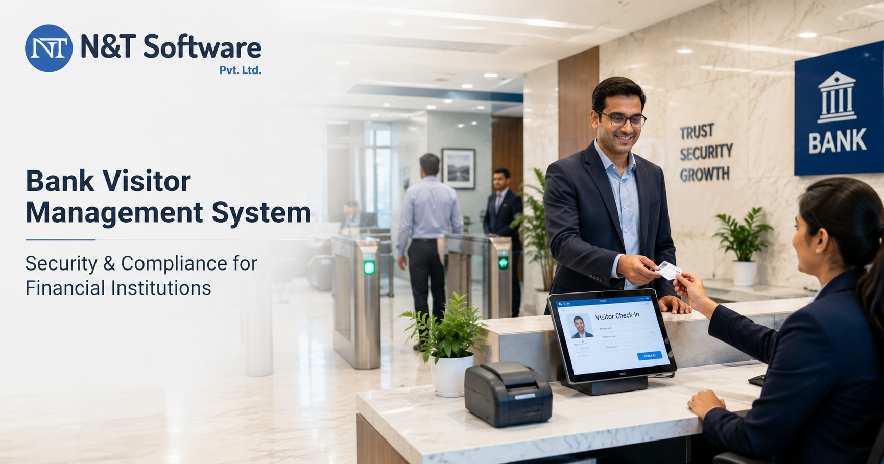 Bank Visitor Management System for Financial Institutions: Security & Compliance Guide 2026
