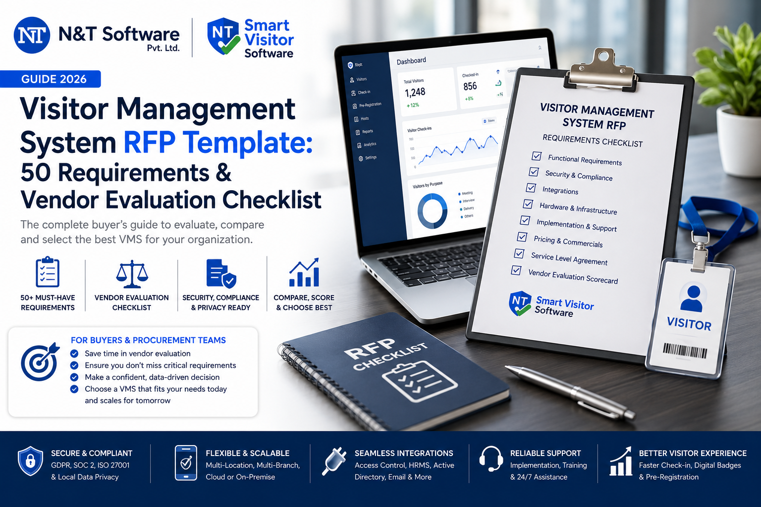 Visitor Management System RFP Template: 50 Requirements & Vendor Evaluation Checklist