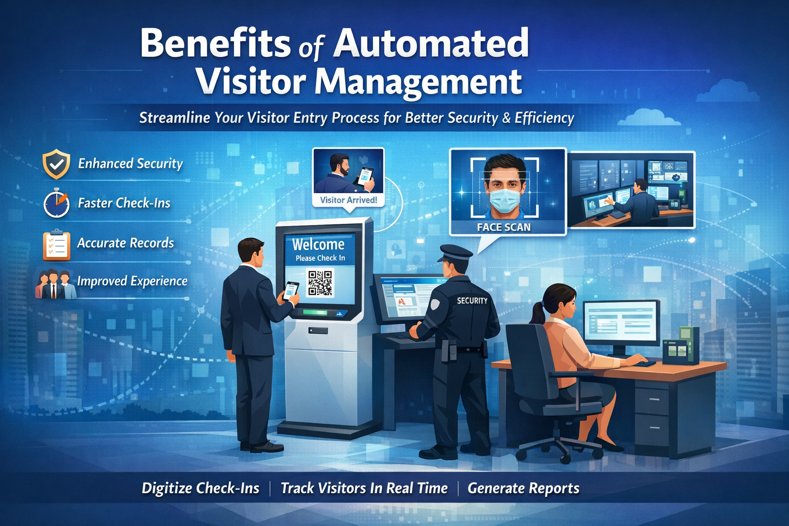 Benefits of Automating Visitor Entry in Corporate Offices and Institutions