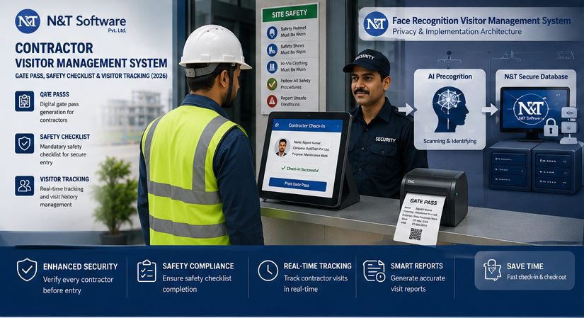Contractor Visitor Management System: Gate Pass, Safety Checklist & Visitor Tracking (2026)