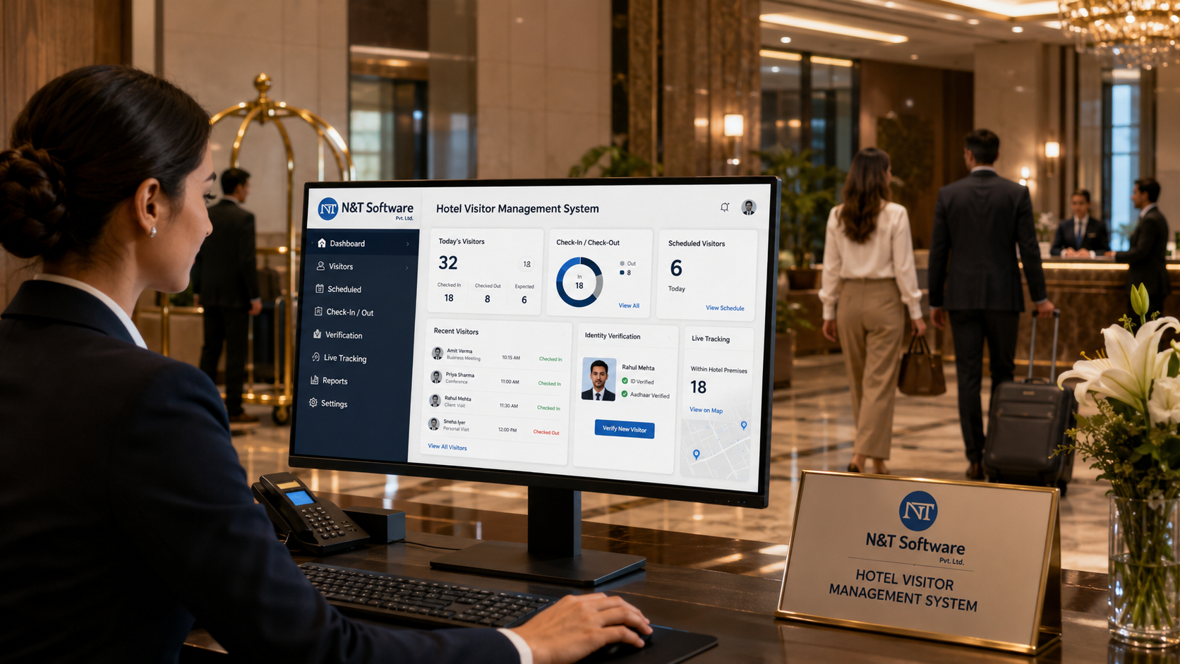 Hotel Visitor Management System: Guest Visitors, Vendors, Events & Security Guide 2026