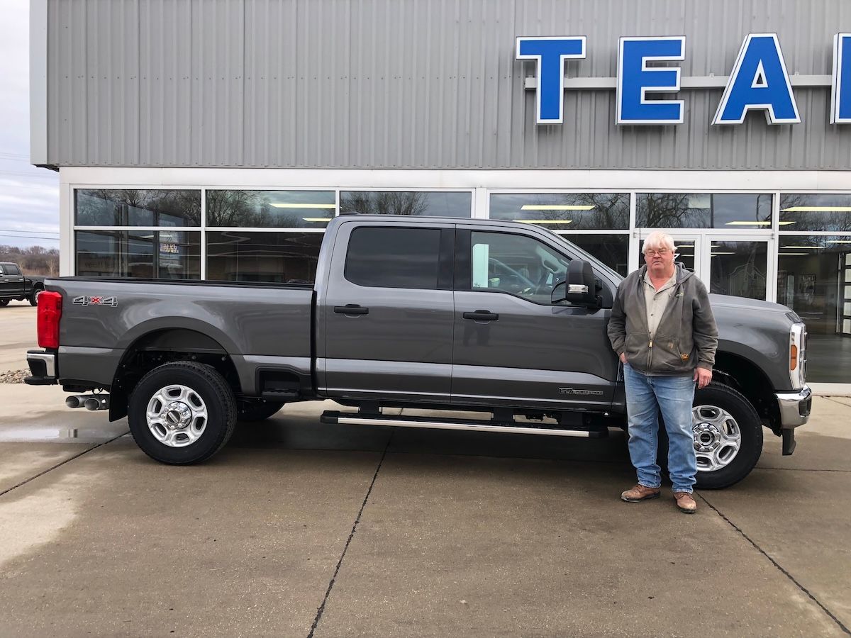 TMF New 2025 F250 sold to Kragel Brothers Schleswig Sold by Keith