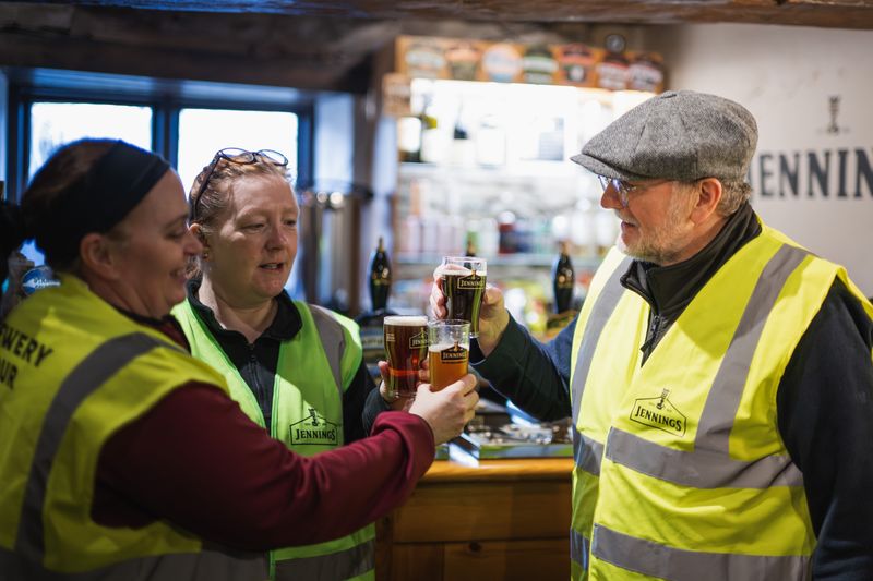 Taste the beers on the Jennings Brewery Tour