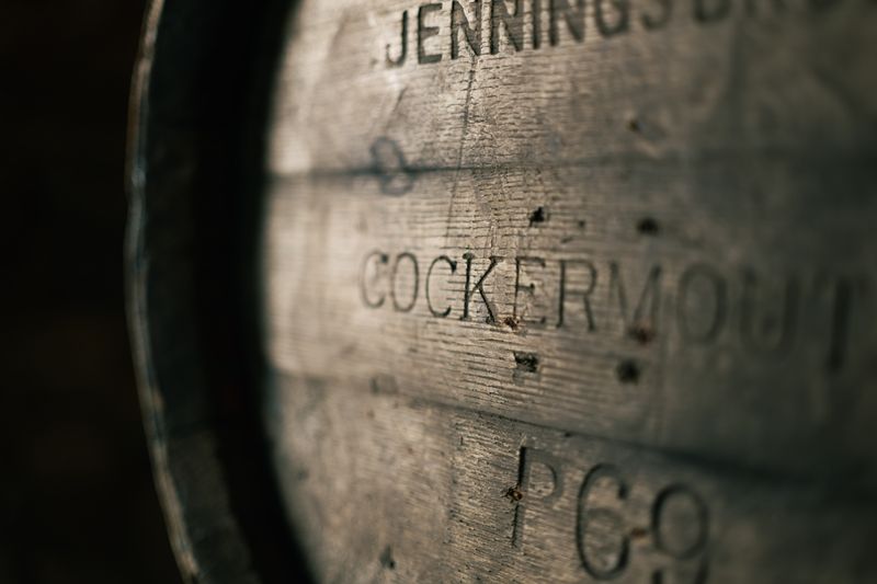 Jennings Brewery Old Barrels