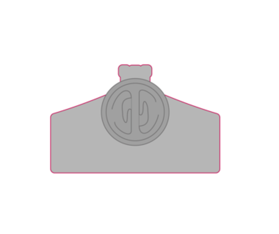 Jennings Pin Badge view 2
