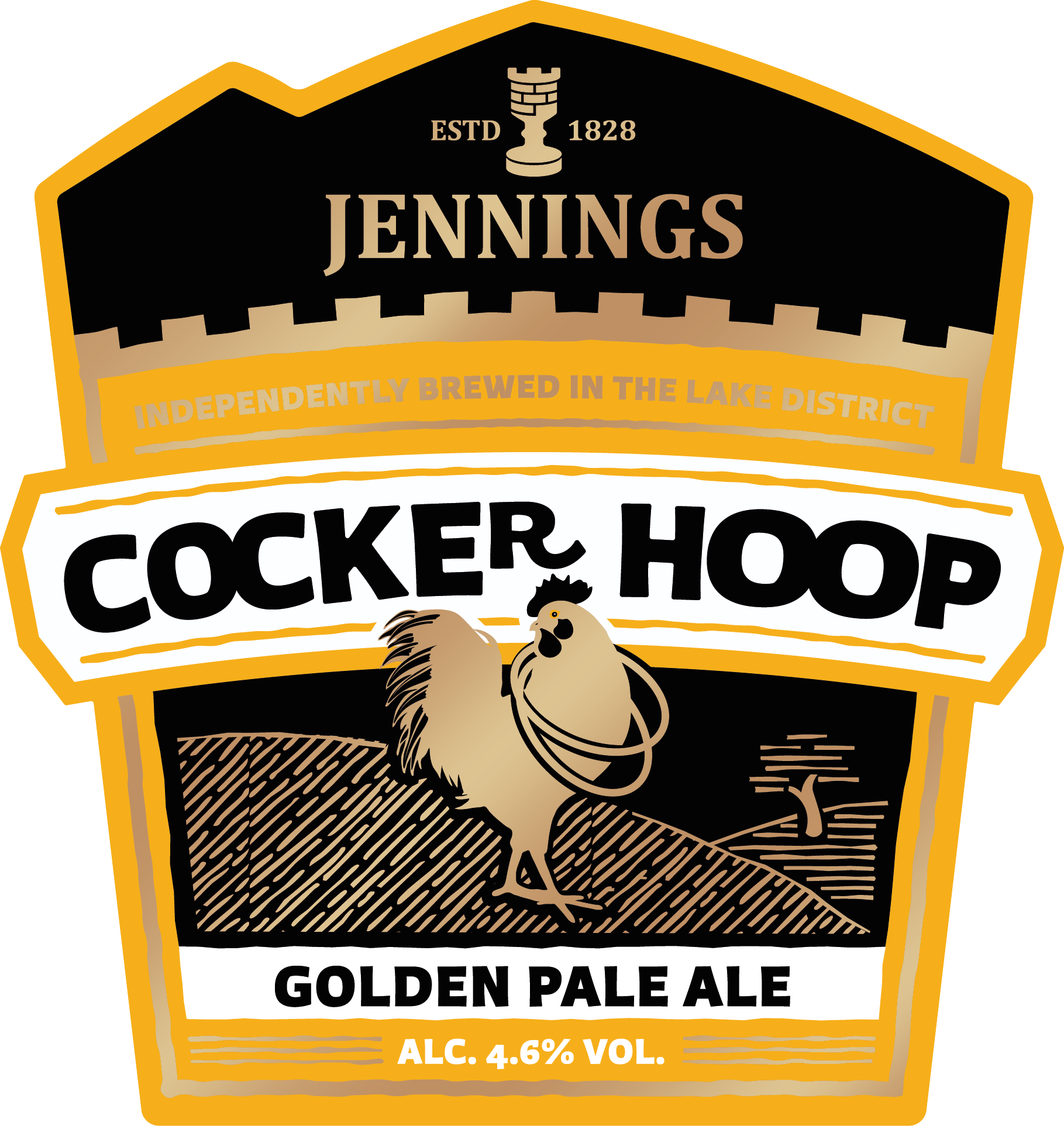 Jennings Pump Clip Coaster // Cocker Hoop