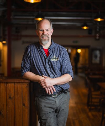 Buster, Head Brewer at Jennings Brewery