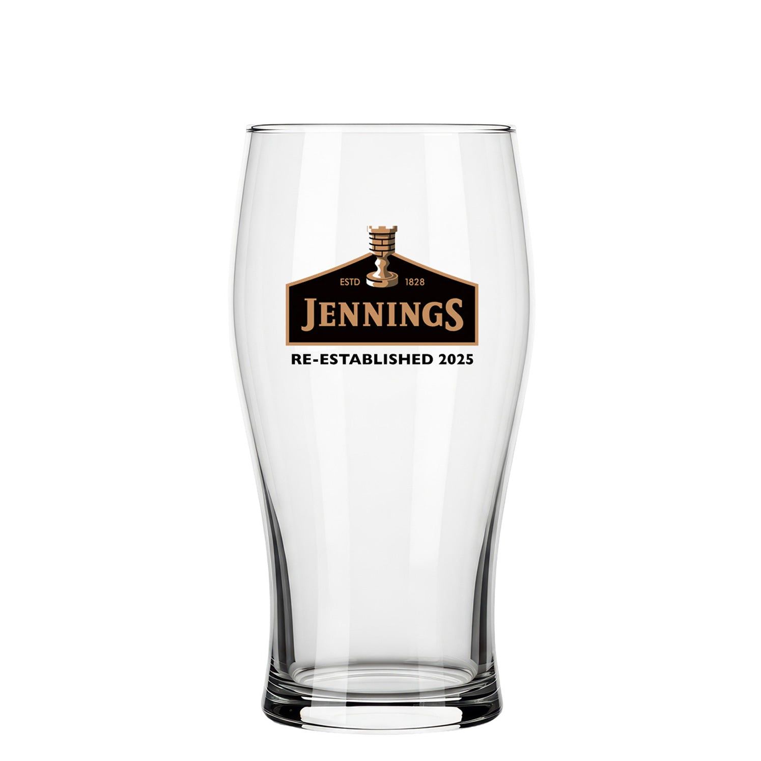 Jennings 1/2 Pint Glass