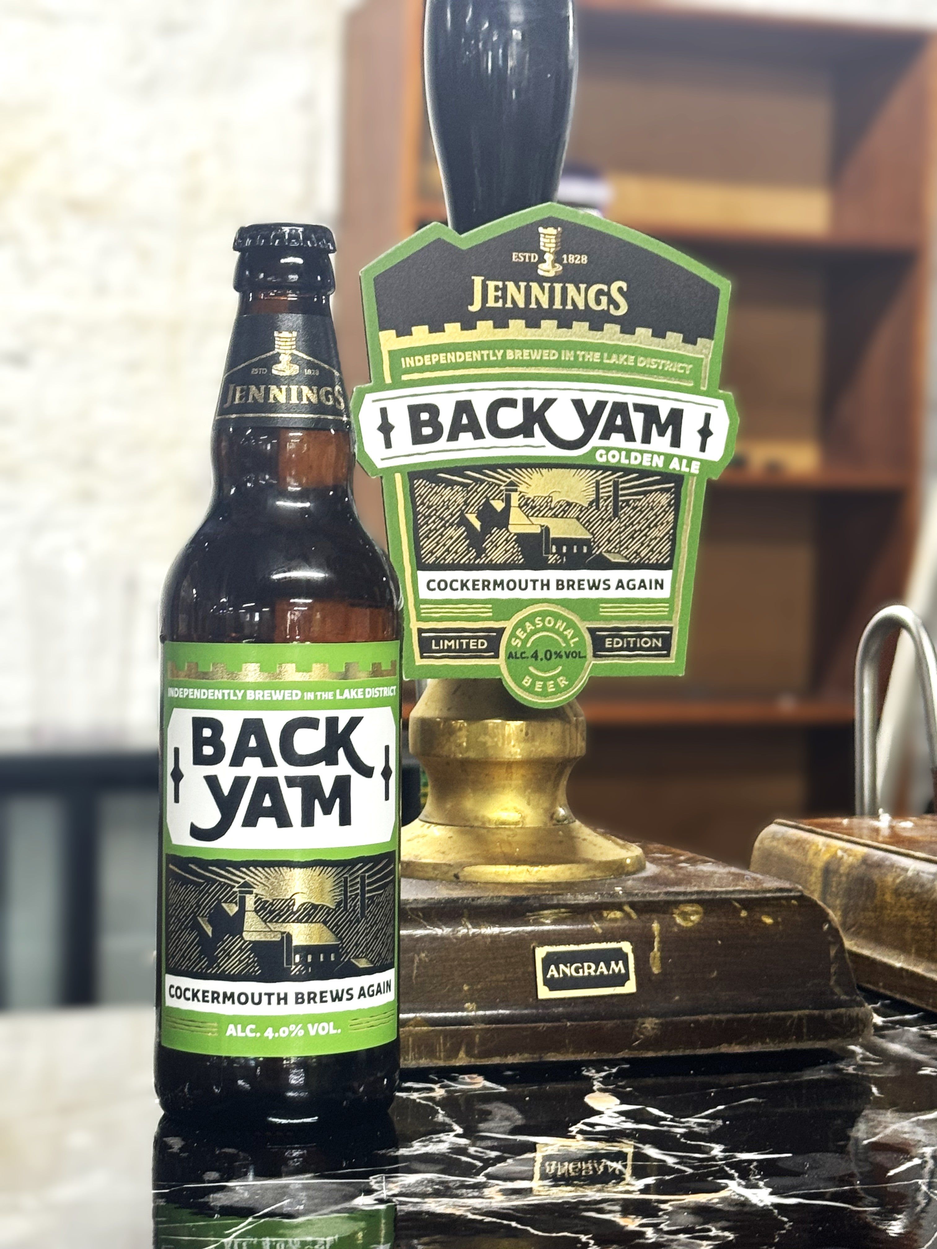 Back Yam // Case of 8