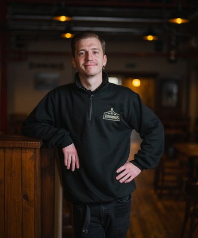 Simon, Taproom Manager at Jennings Brewery