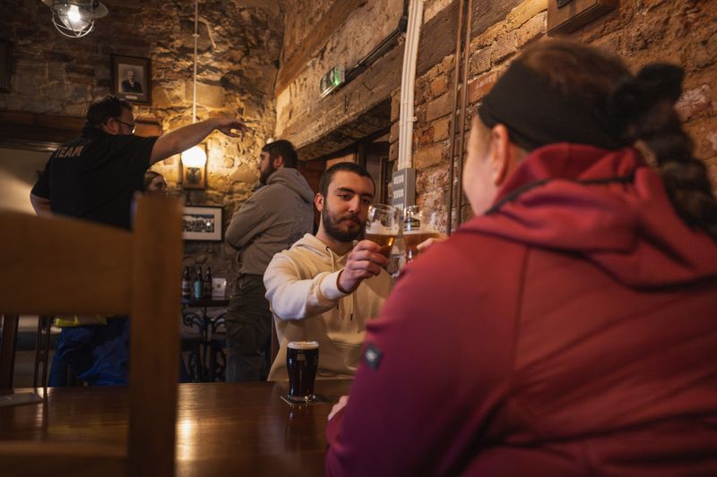 Taproom tasting on the Jennings brewery tour