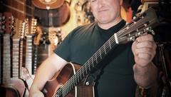 Ger O'Donnell Tuning a Guitar