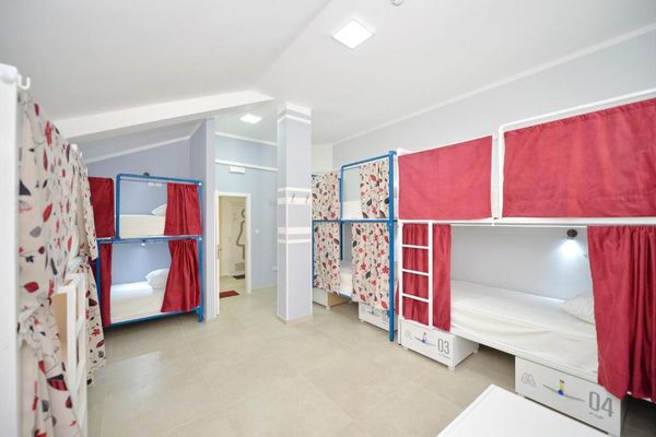 Spacious Mixed Dorm (Views & Terrace Access)