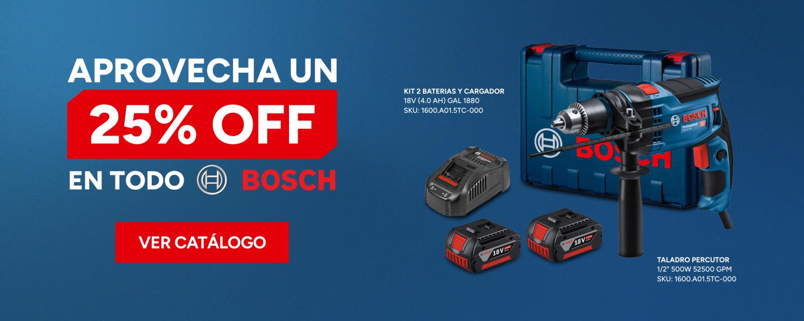 Productos y Herramientas Bosch - Taladros, Amoladoras, Sierras y más