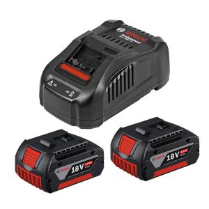 Imagen de KIT 2 BATERIAS 18V (4.0 AH) + CARGADOR GAL 1880 1600.A01.5TC-000 – BOSCH 
