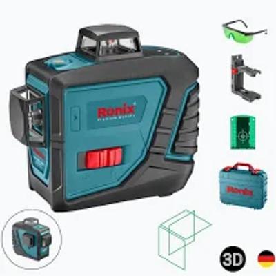 NIVEL LASER 3D LUZ VERDE INDUSTRIAL RONIX RH 9537G