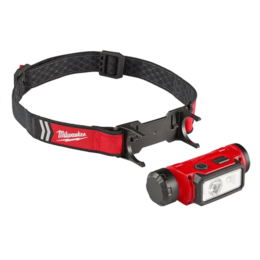 LÁMPARA PARA CASCO RECARGABLE 600LM USB REDLITHIUM MILWAUKEE 2163-21