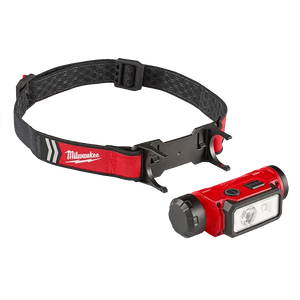 Imagen de LÁMPARA PARA CASCO RECARGABLE 600LM USB REDLITHIUM MILWAUKEE 2163-21