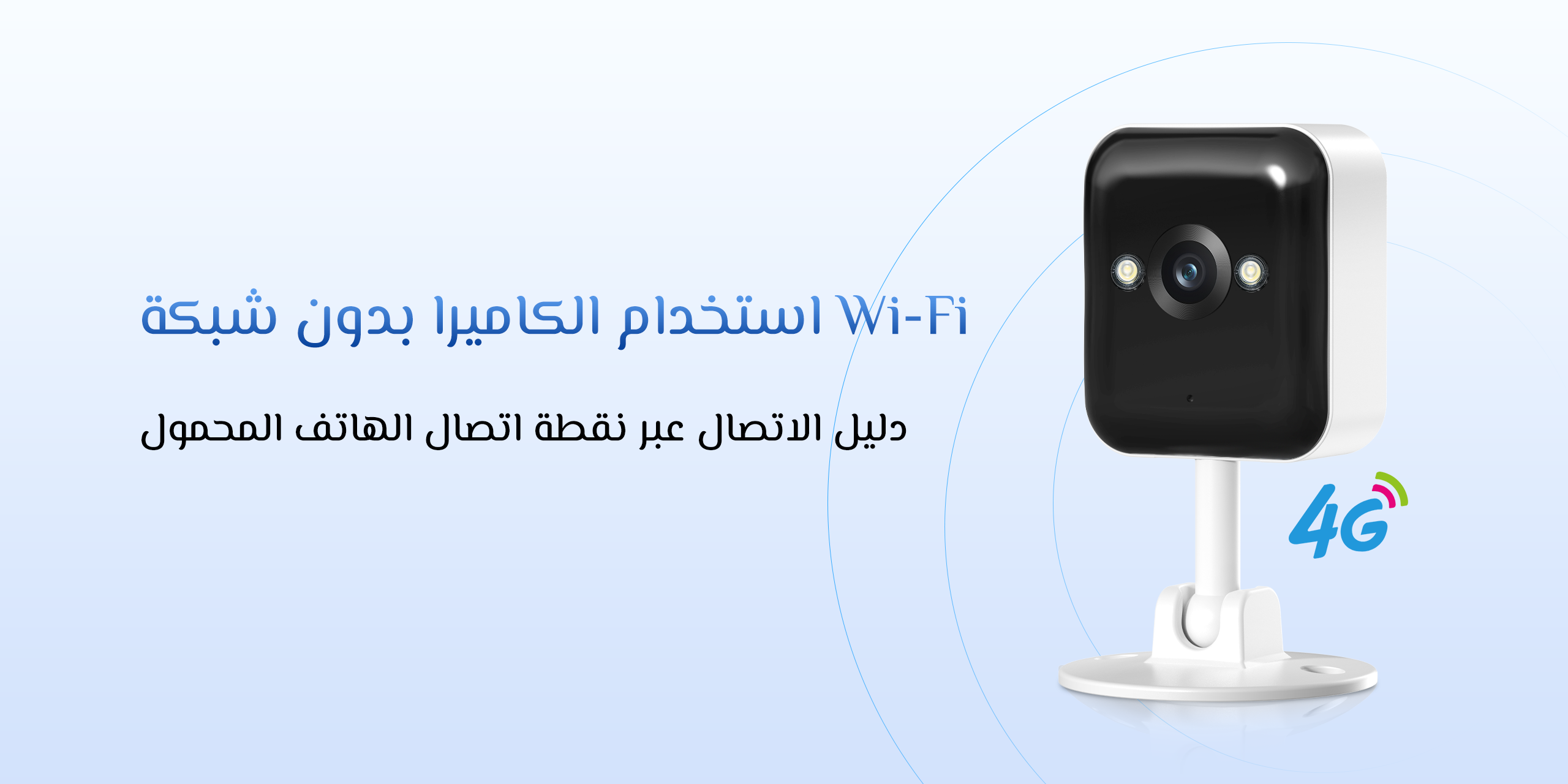 استخدام الكاميرا دون اتصال بـWIFI (بالإنجليزية)