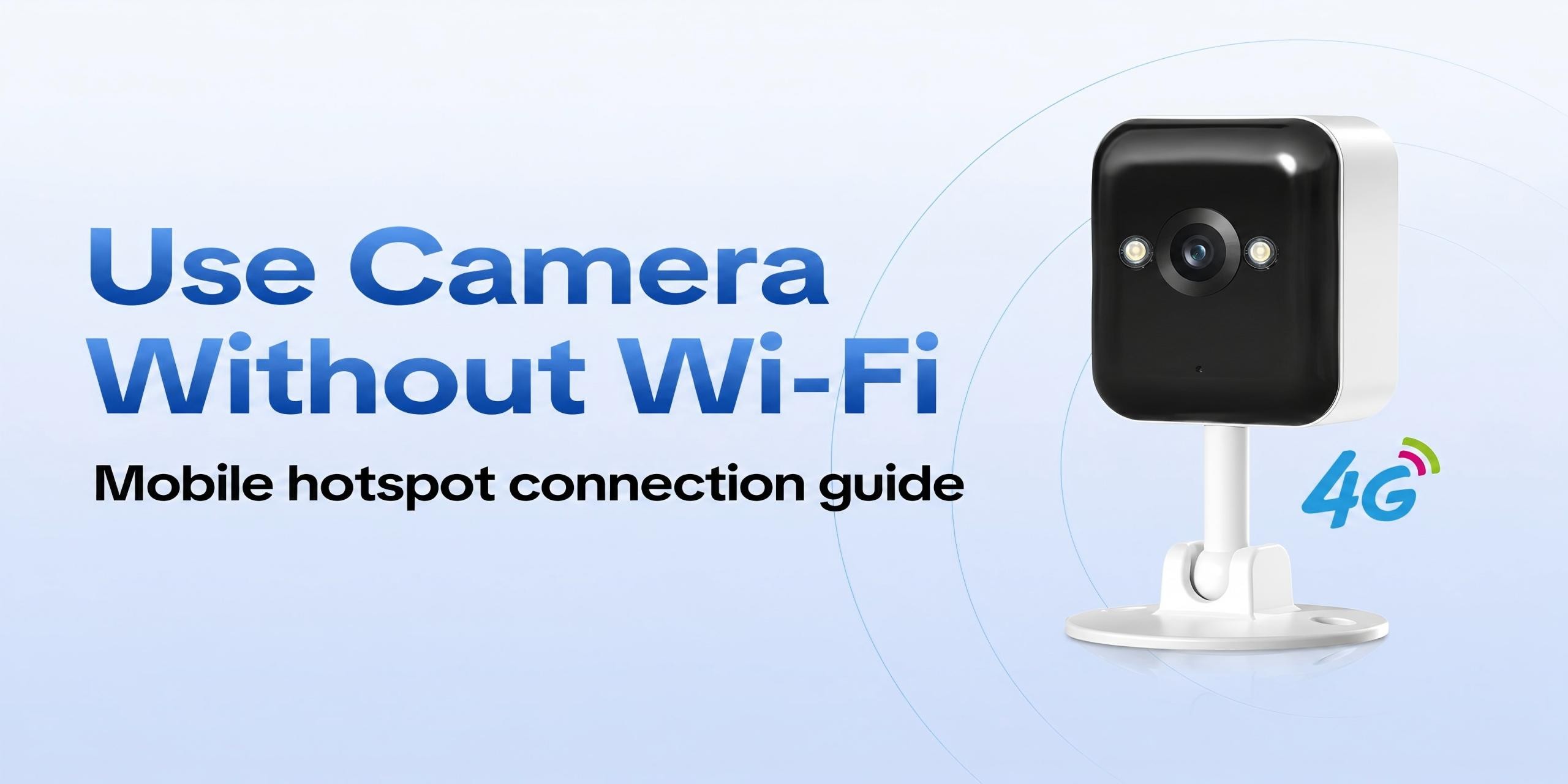 Using the camera without WIFI