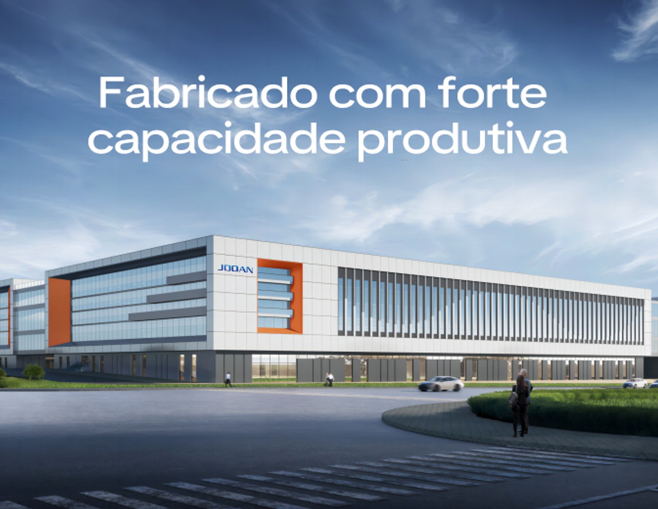 Mais de 400 especialistas em P&D e capacidade mensal superior a 2 milhões de unidades.