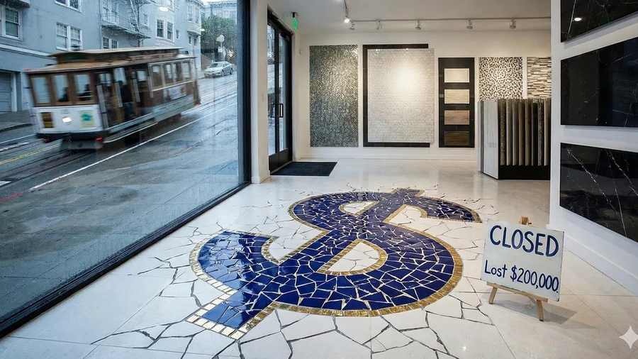 A Tile Showroom in San Francisco Just Lost $200,000