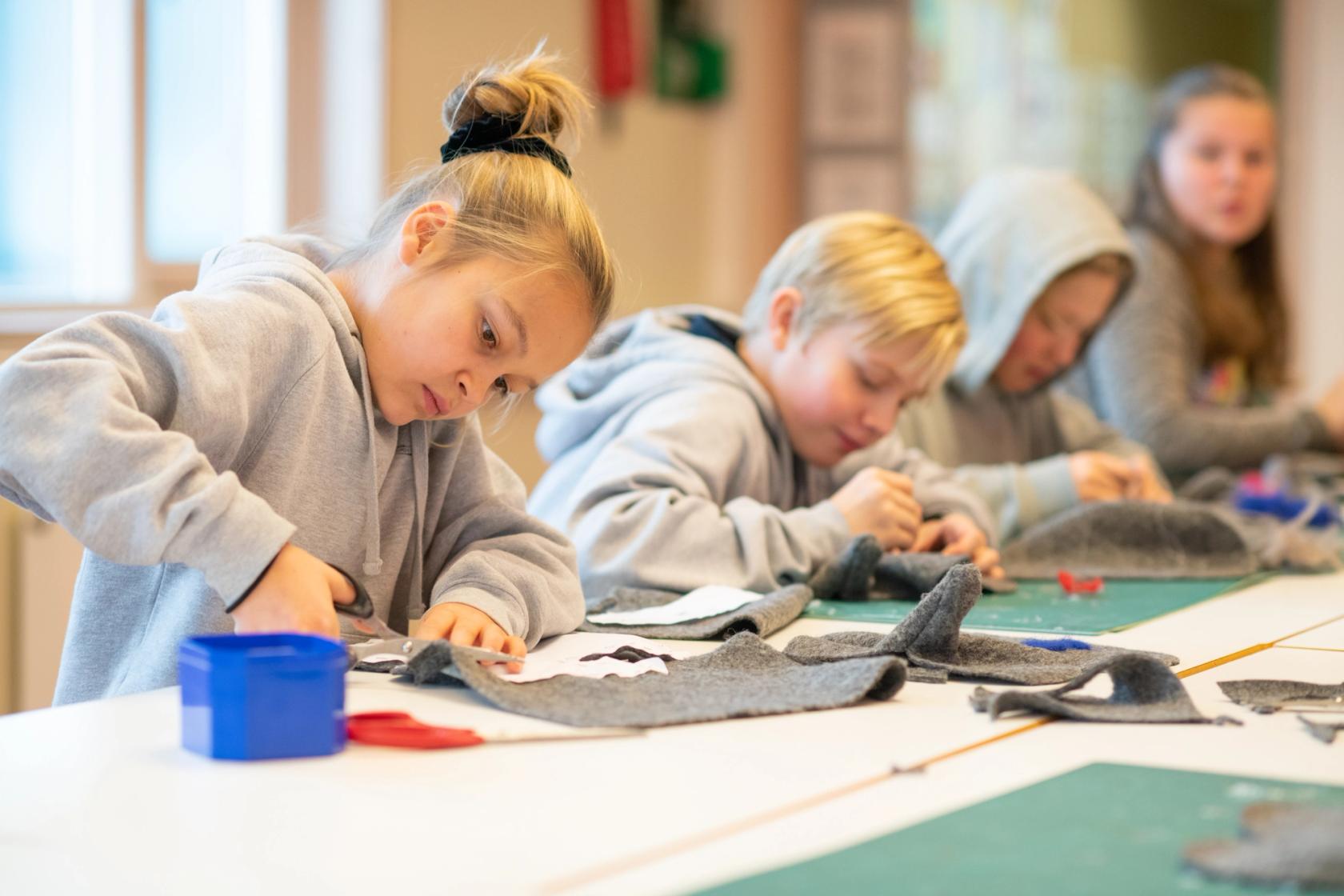 Elever ved Bogstad skole (2018) | Foto: Lars Opstad
