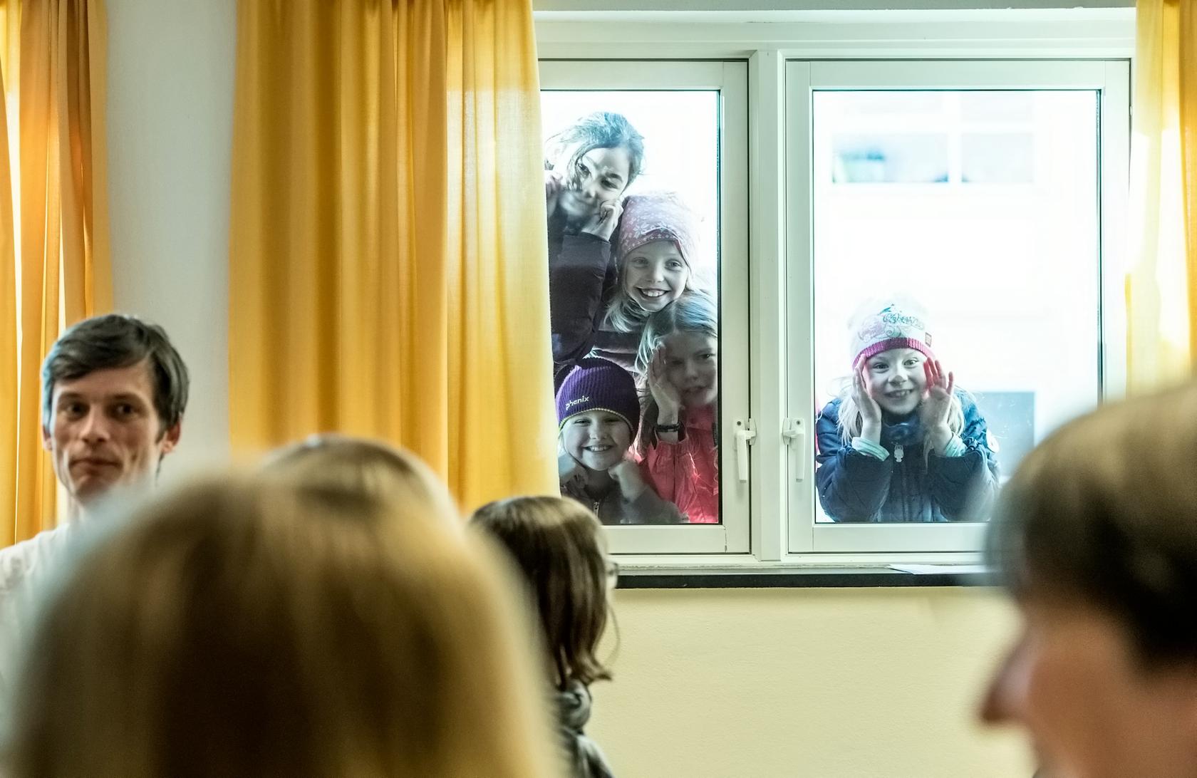 Elever på Voksen skole | Foto: Lars Opstad