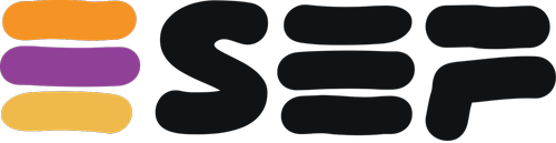 SEF - Samarbeidsforum for praktiske og estetiske fag logo.