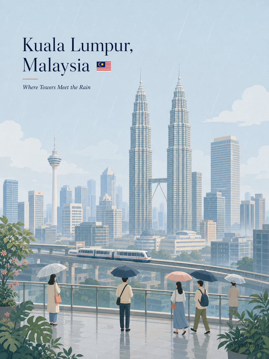 Kuala Lumpur — Where Towers Meet the Rain