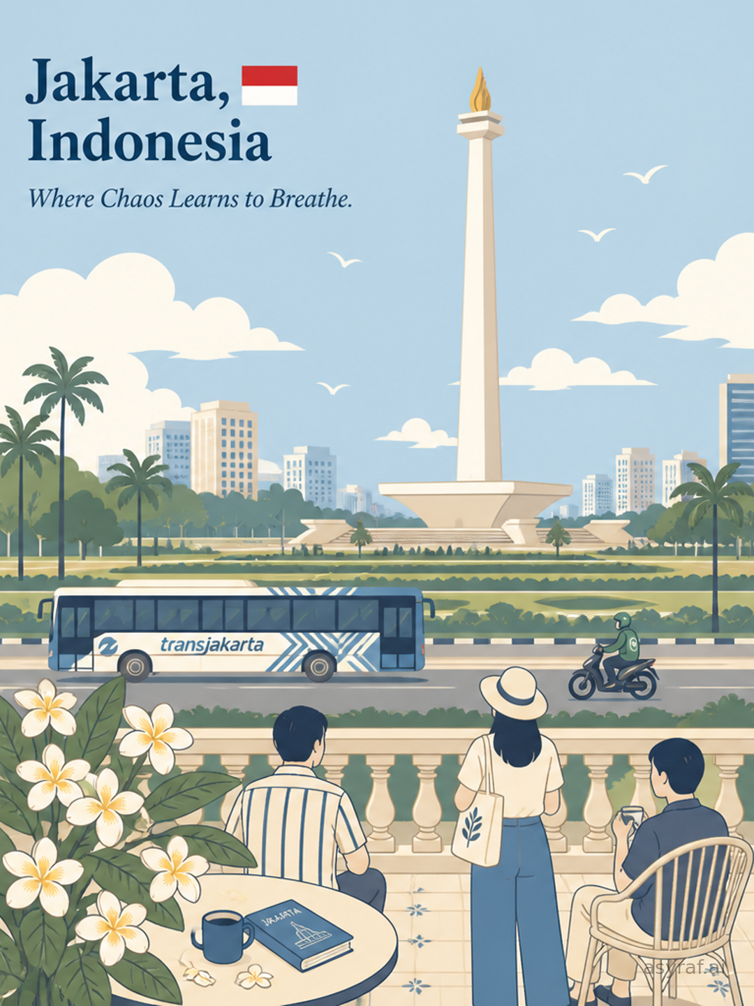 Jakarta — Where Chaos Learns to Breathe