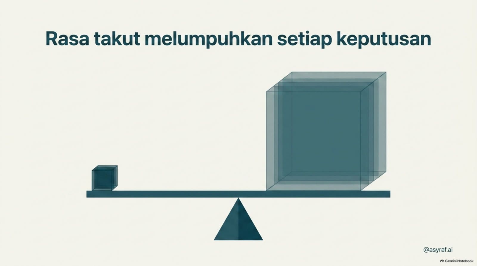 Loss aversion: lempar koin menang $100 / kalah $100, kebanyakan orang menolak. Kahneman-Tversky: loss ≈ 2× dampak psikologis gain yang sama.