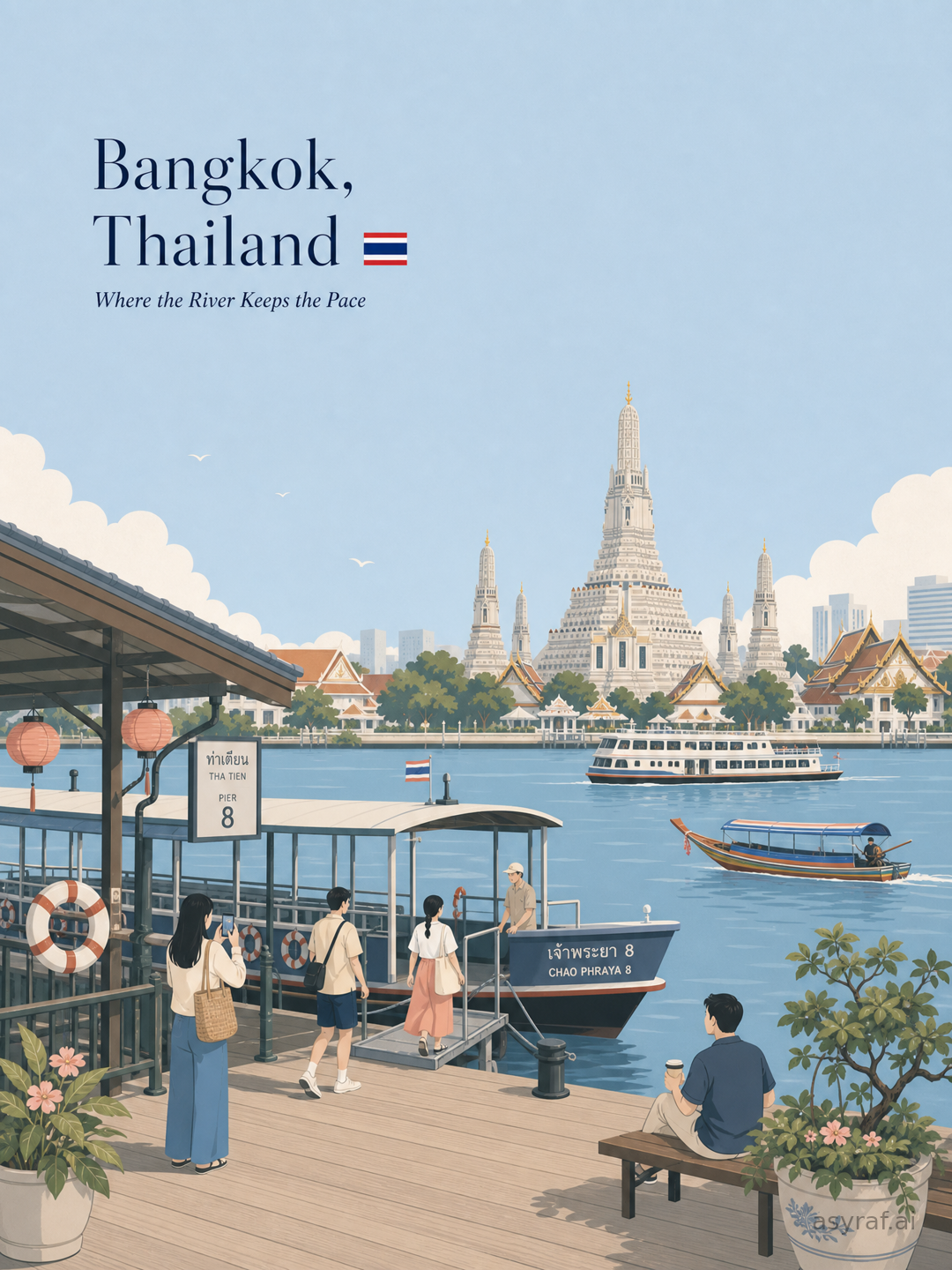 Bangkok — Where the River Keeps the Pace