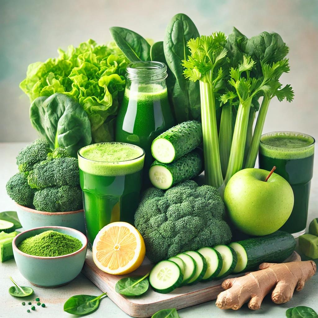 Healing Green Power Juice